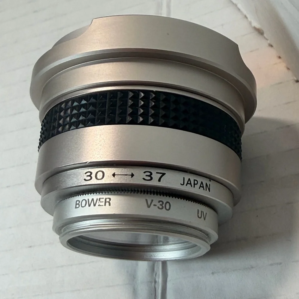 Titanium Camera Lens-I R Super Wide Macro Lens 0.42X AF Made in Japan